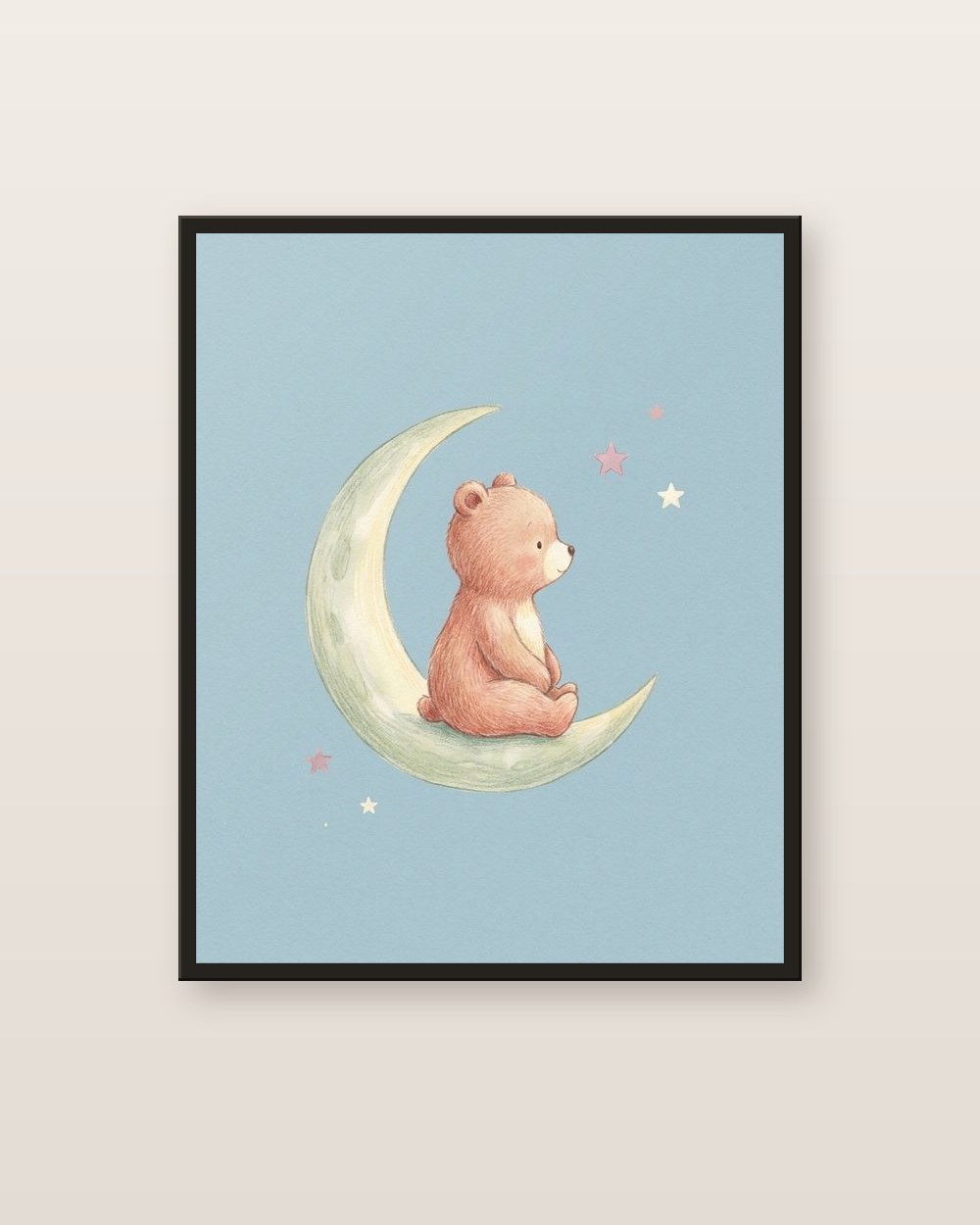 L’ourson et la lune