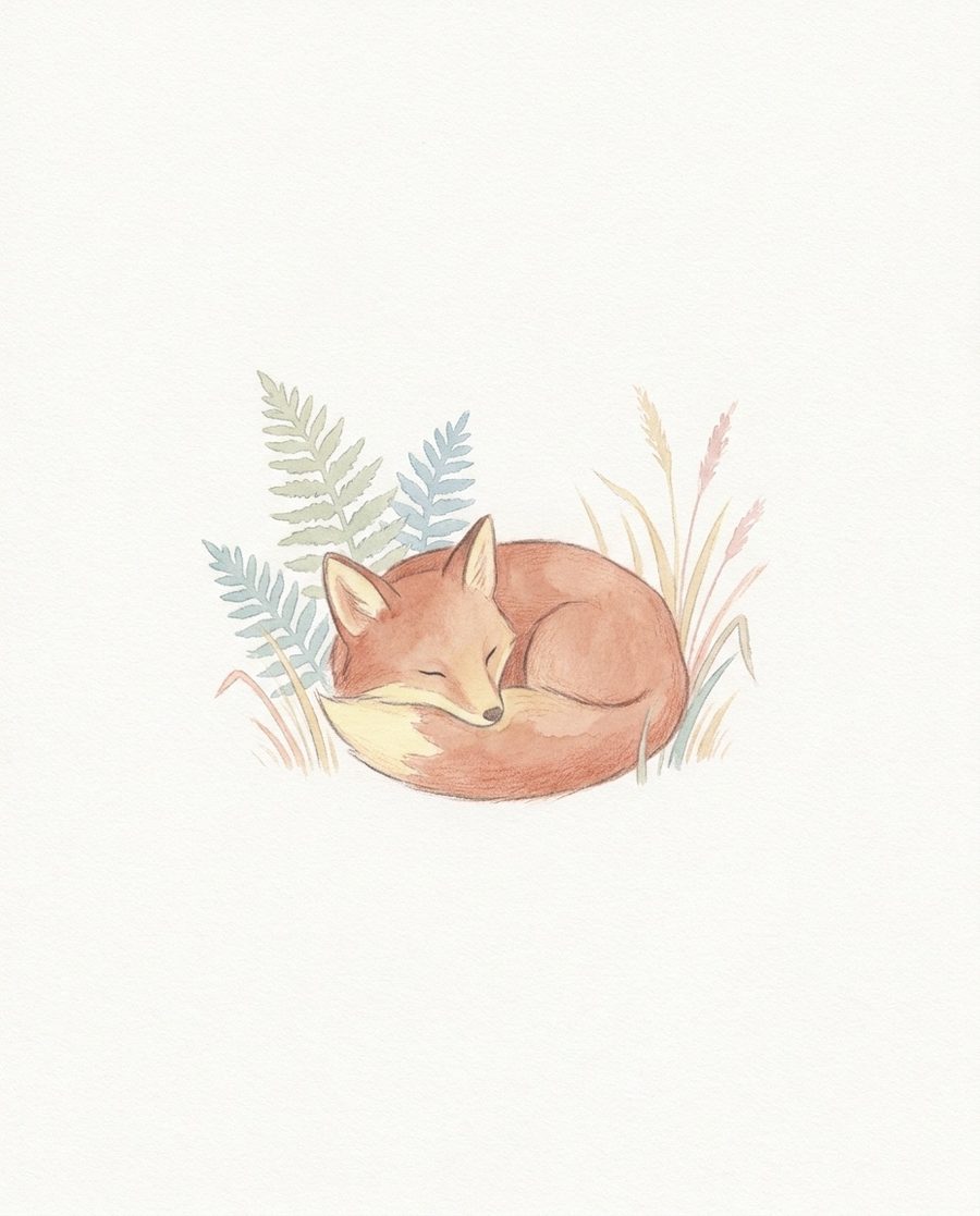 Le petit renard, affiche enfance