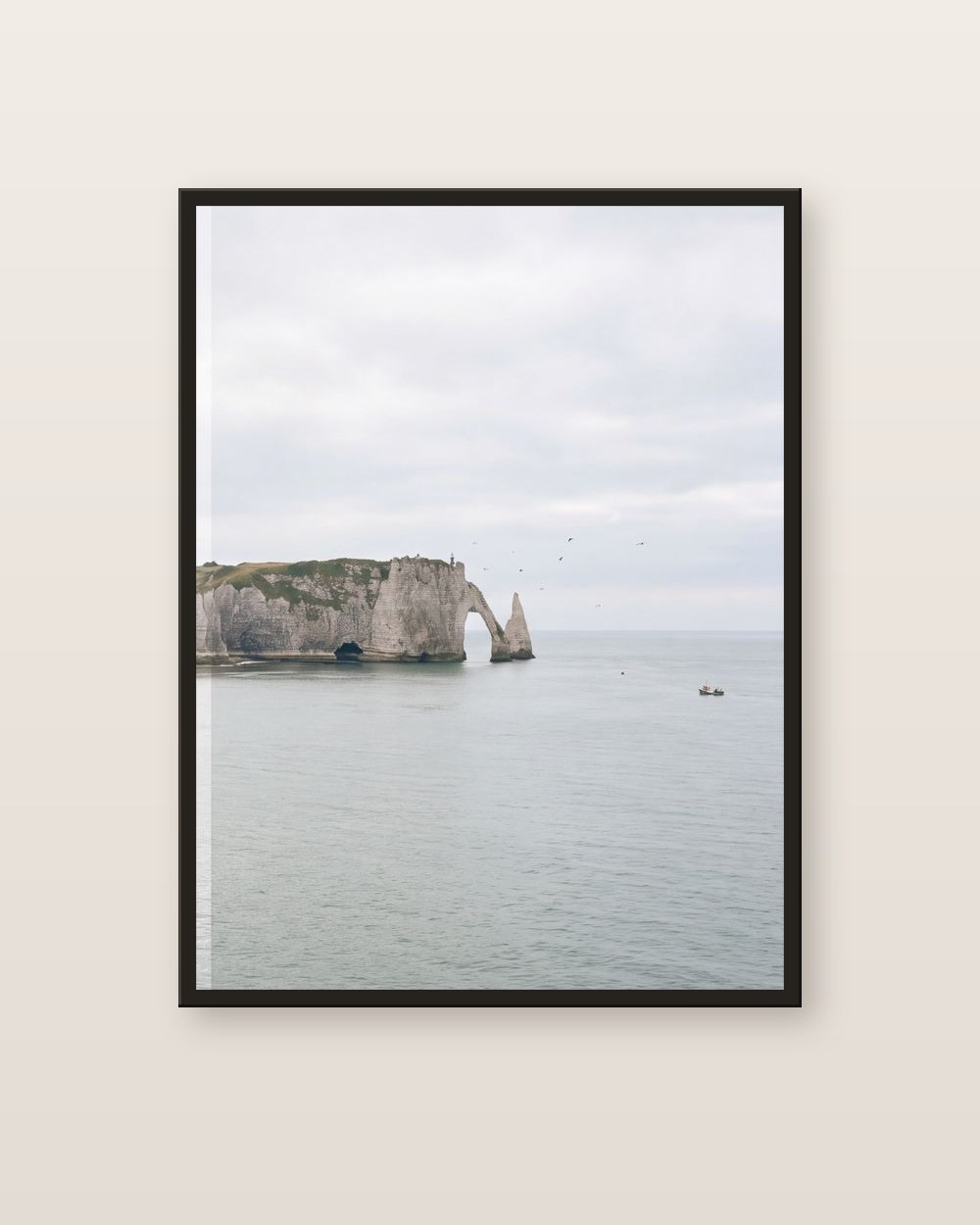 Les falaises · panneau droite