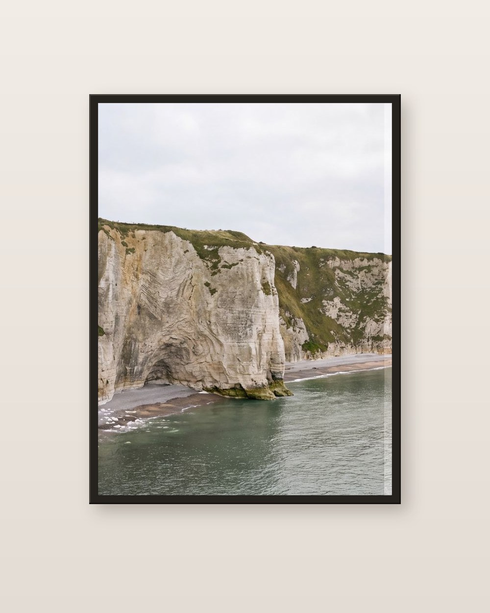 Les falaises · panneau gauche