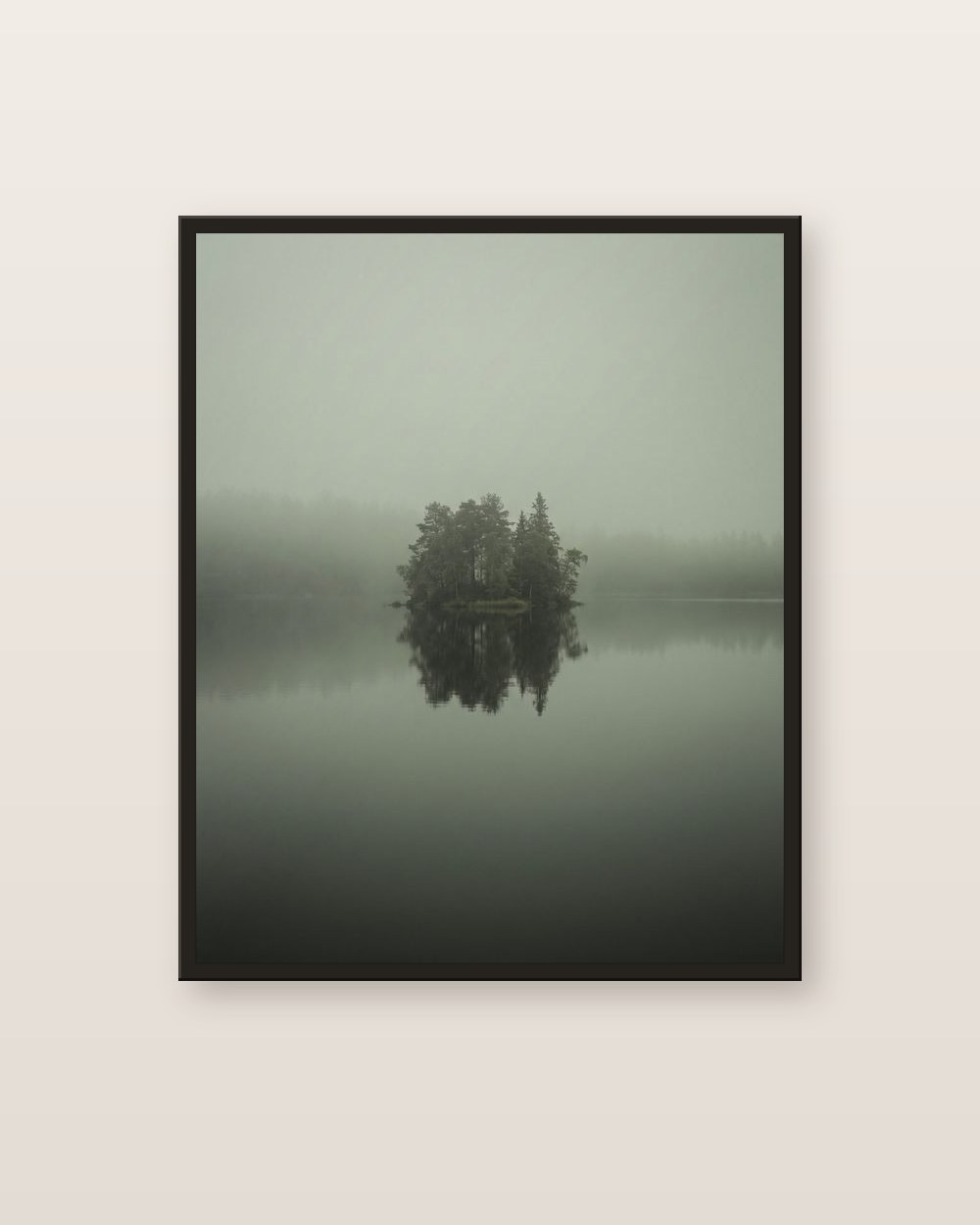 L’île sur le lac