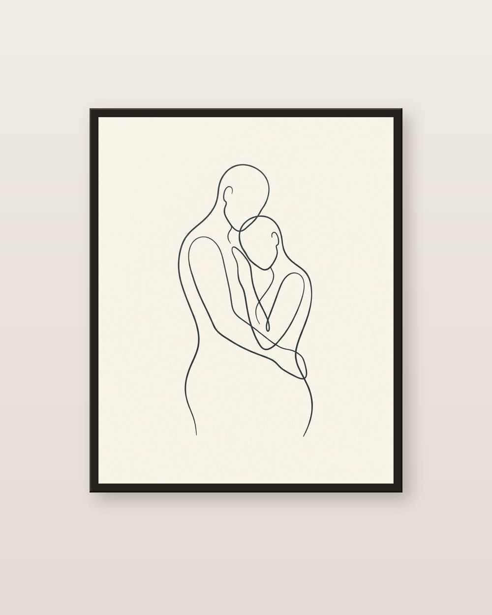 Deux silhouettes