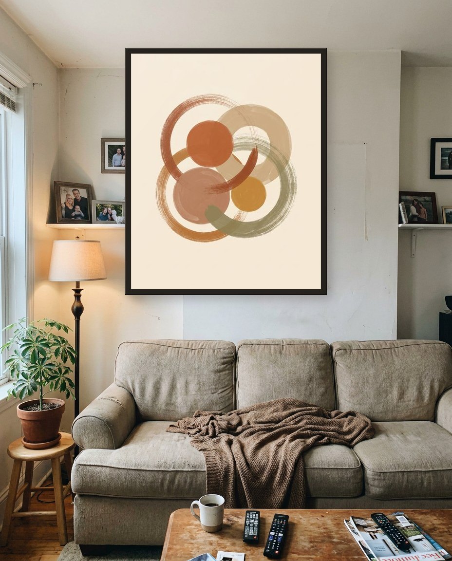 Cercles, salon