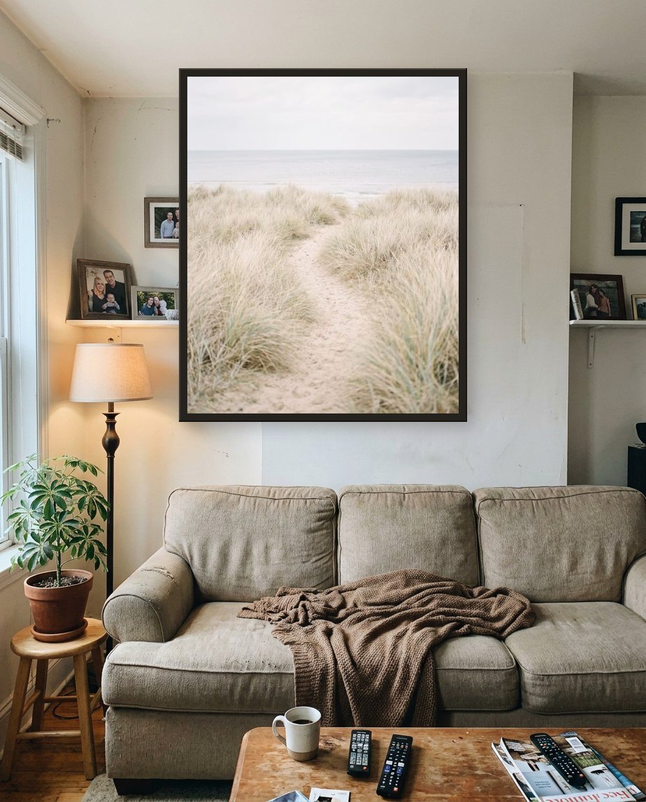 Le chemin des dunes, salon