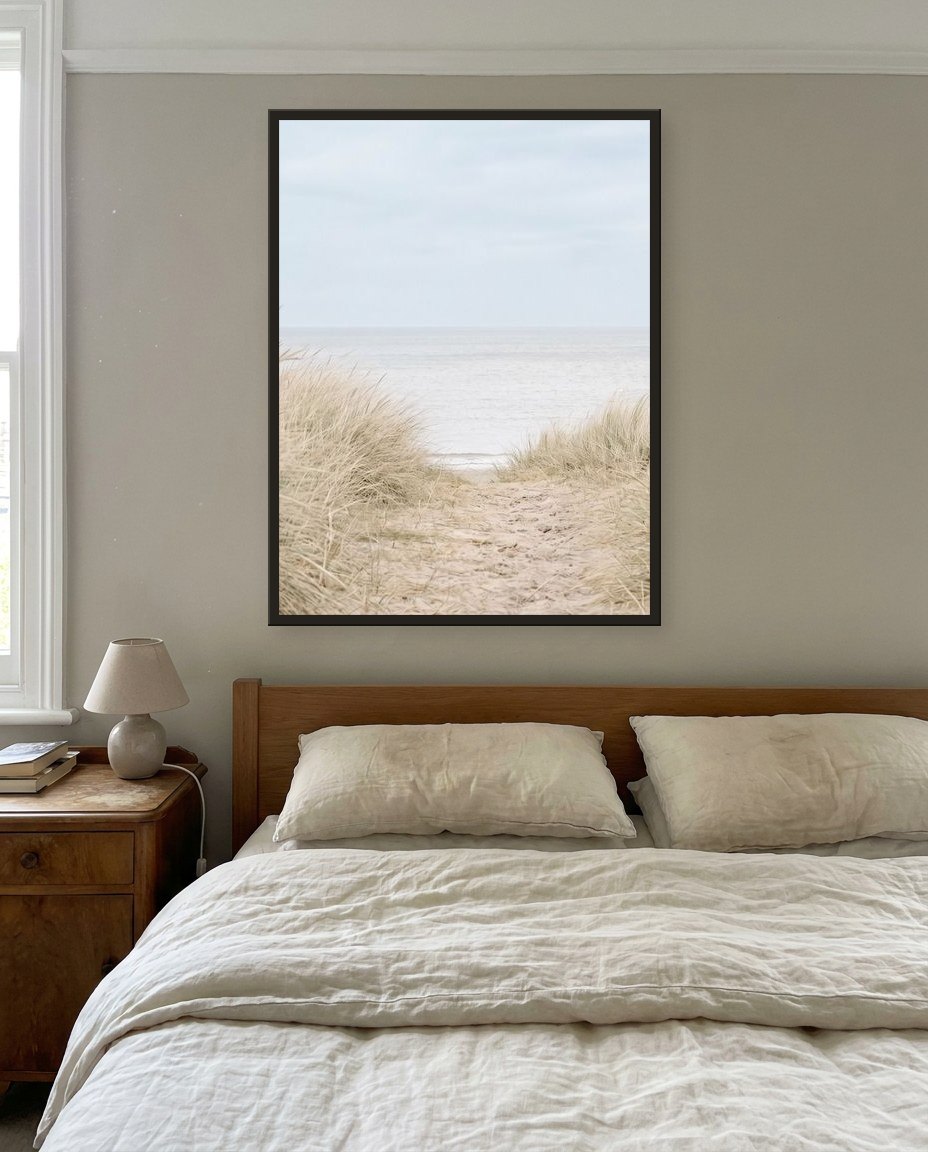 Les dunes · panneau central, chambre parentale
