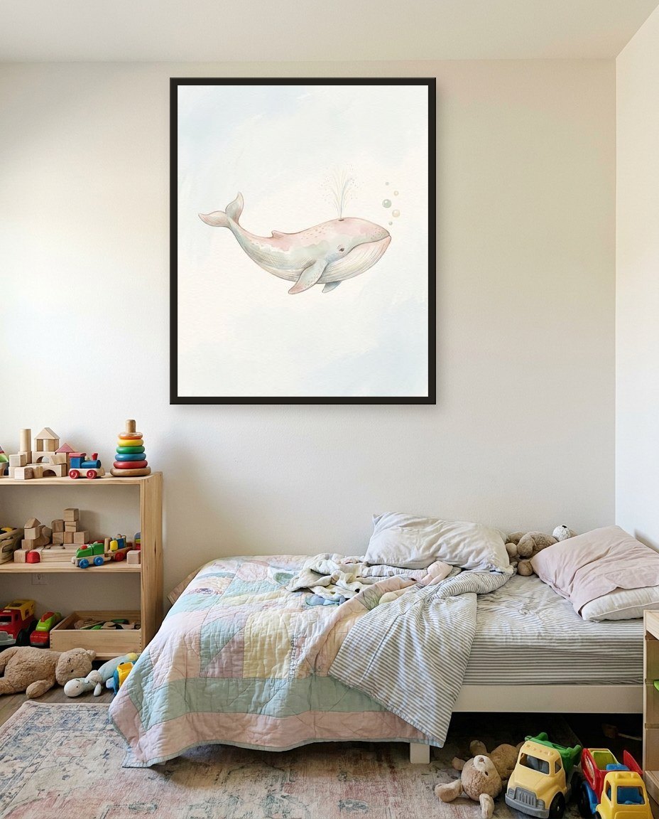 La baleine, chambre d’enfant