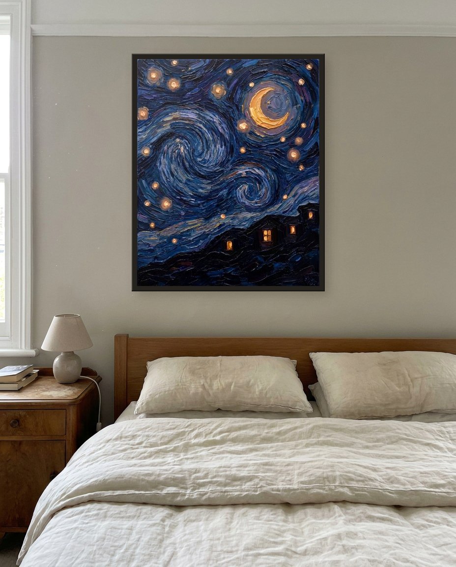 Nuit étoilée, chambre parentale