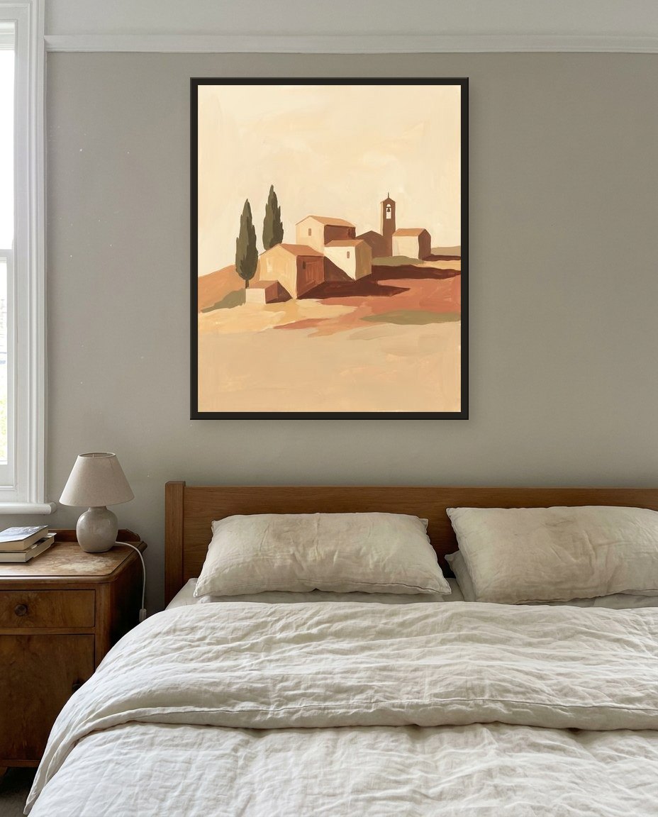 Village au soleil, chambre parentale