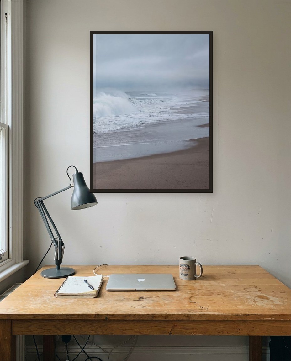 La vague · panneau droite, bureau