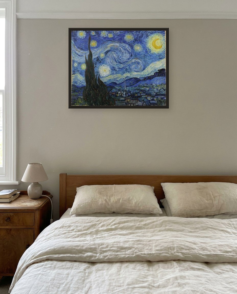 La Nuit étoilée · Van Gogh, chambre parentale