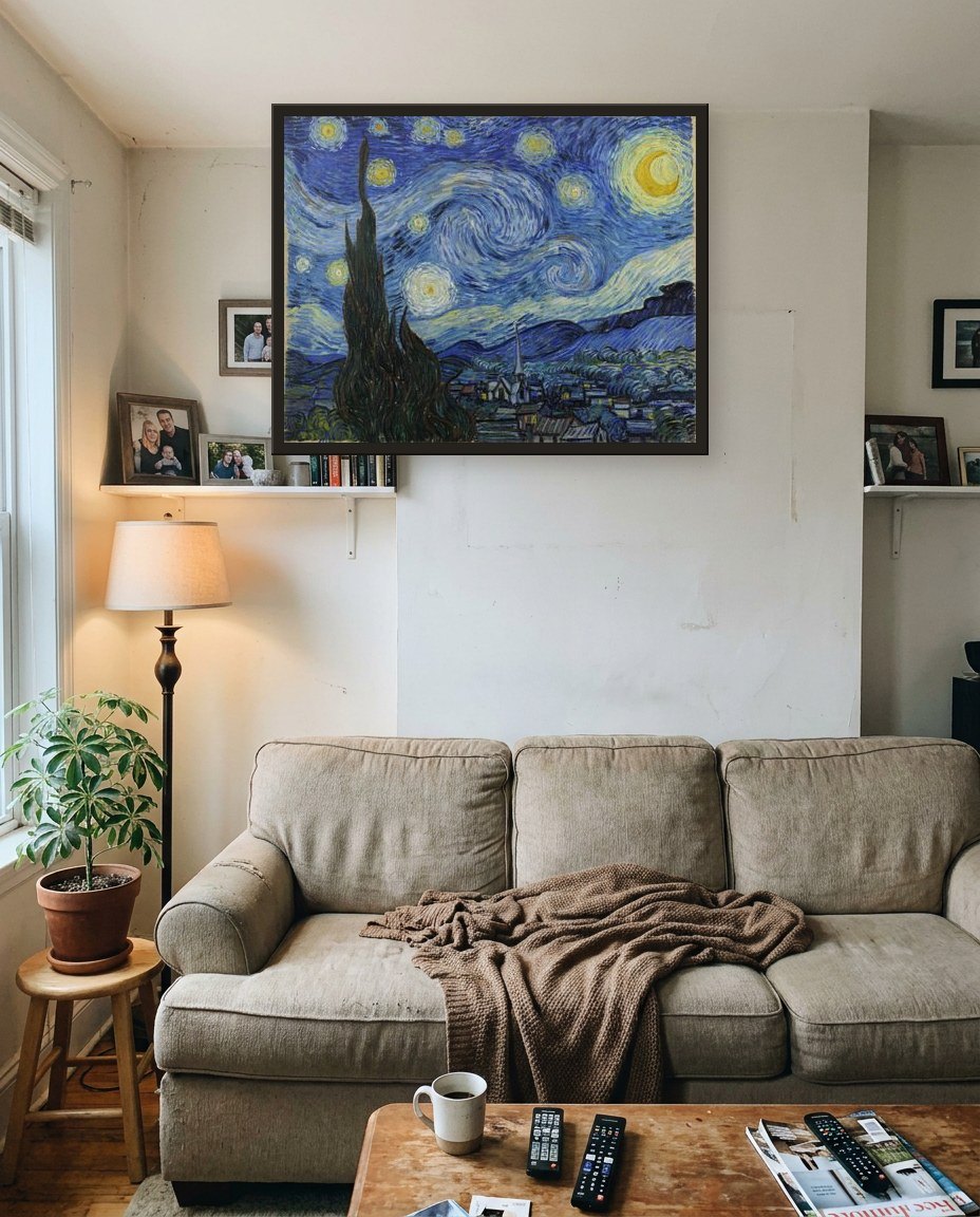 La Nuit étoilée · Van Gogh, salon