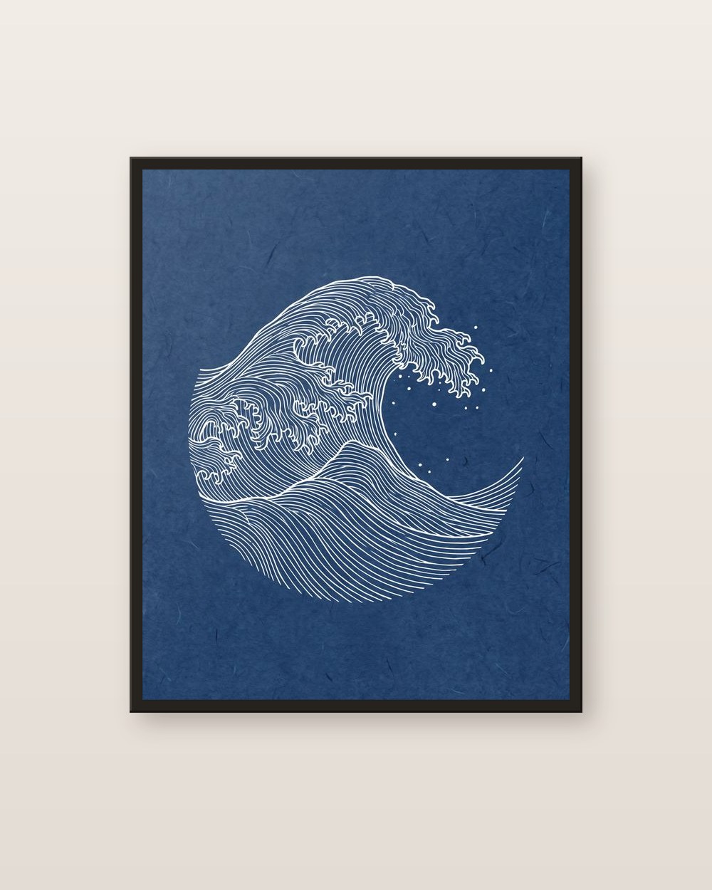 La vague au trait