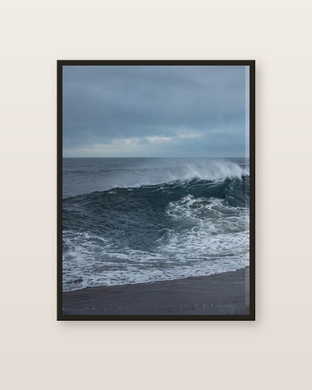 La vague · panneau gauche