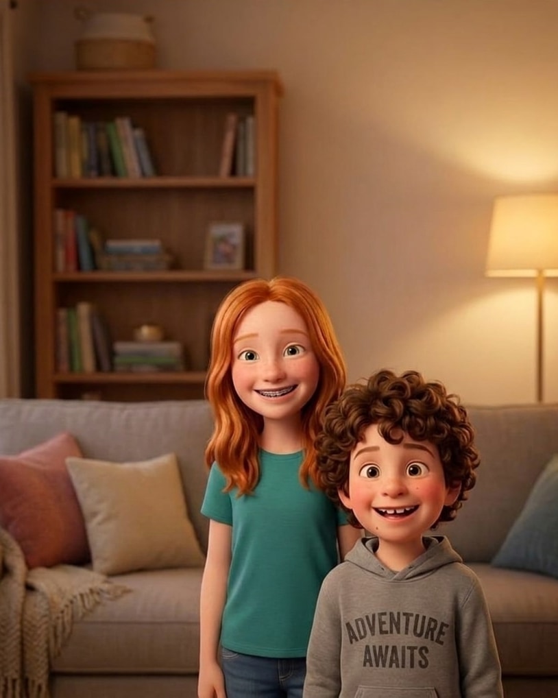 Portrait d’enfant, univers Film d’animation 3D
