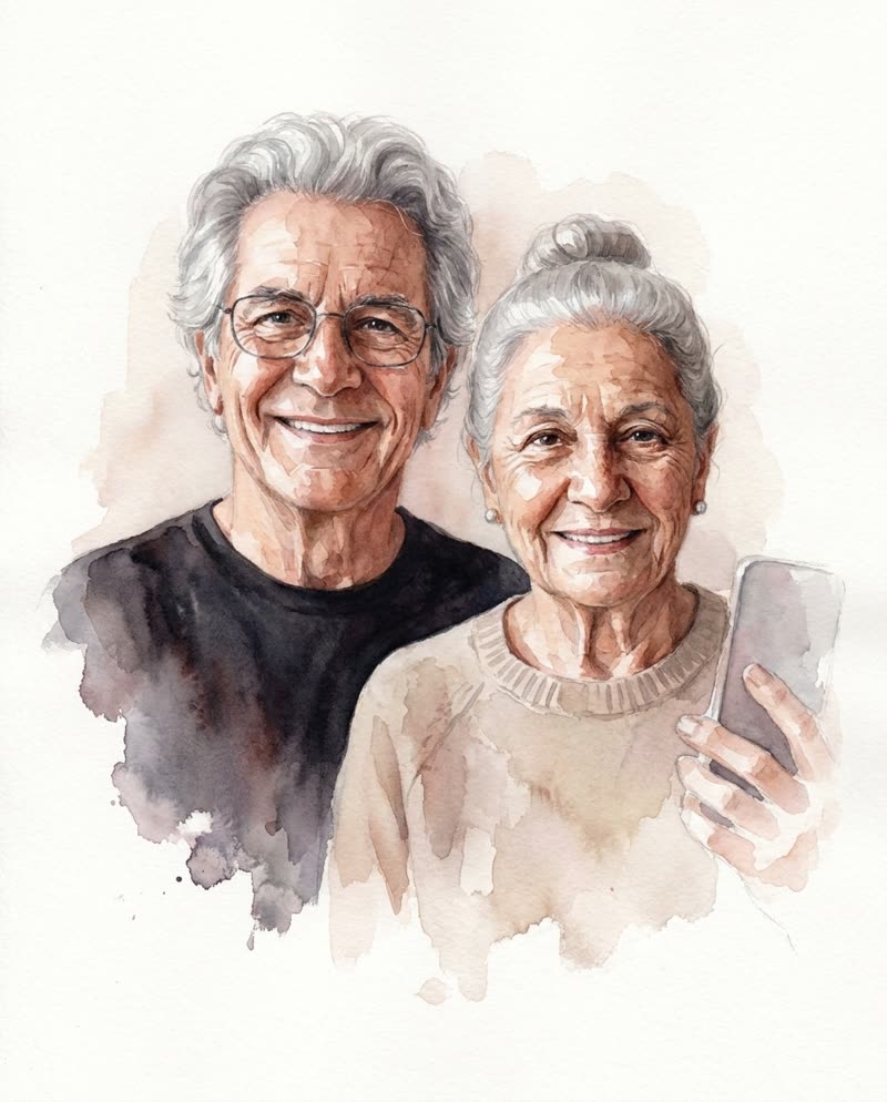 Exemple : Aquarelle tendre